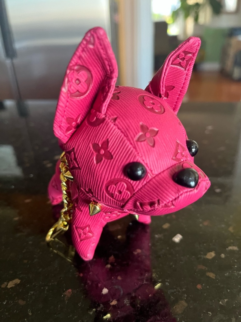 French Bull Dog Bag Charm or Keychain - pick your color - Picture 6 of 7